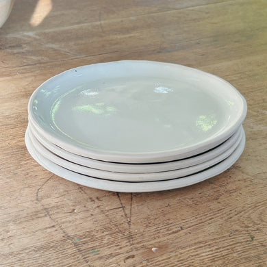 Set of 4 Porcelain Dinner Plates