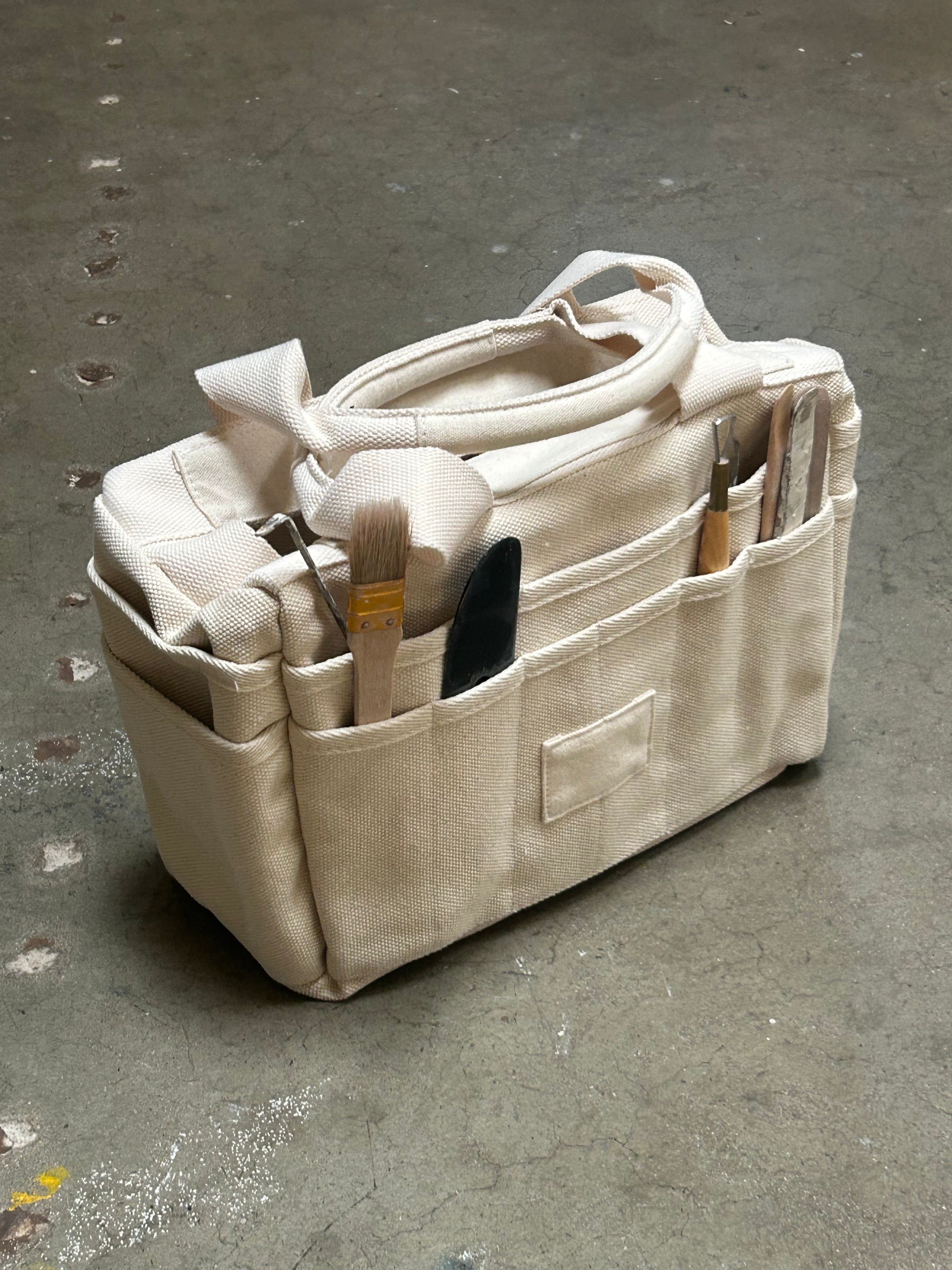 Pottery Bag/écru Potter's Canvas Tool Bag – The Pottery Studio
