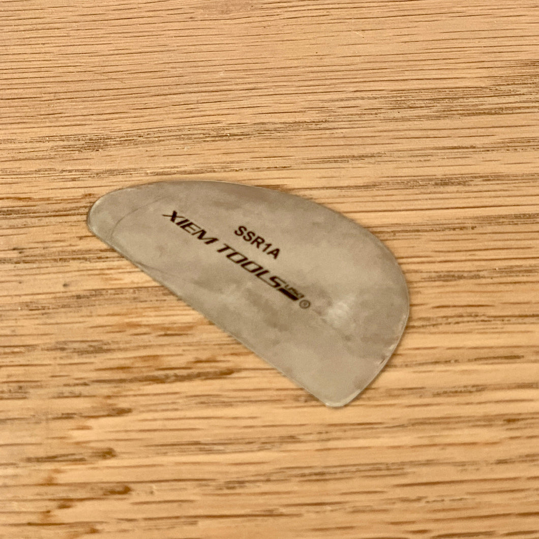 Xiem Stainless Steel Clay Rib SSR1A - Brooklyn – The Pottery Studio