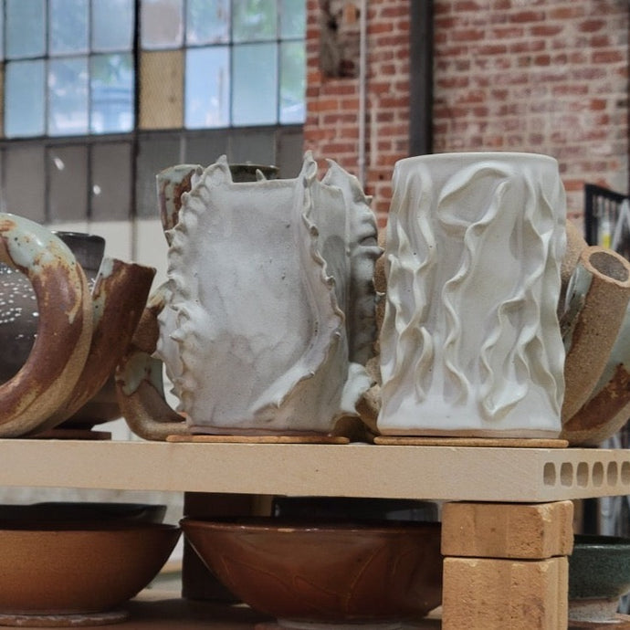 image of pottery in kiln