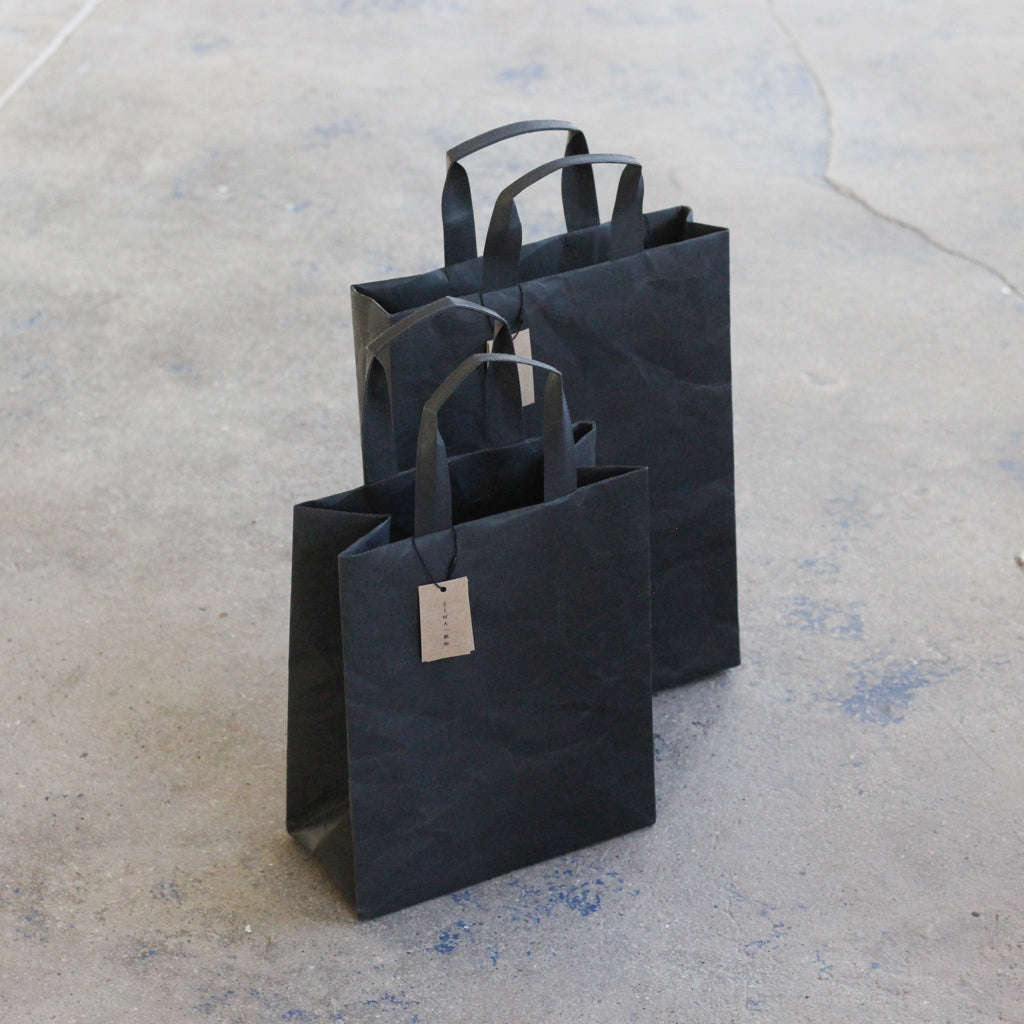 Washi Paper Bag in Black