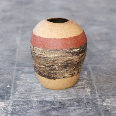 Marbled Hand-Built Vase No.5