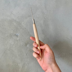 Wood Needle Tool with Cap-Chicago