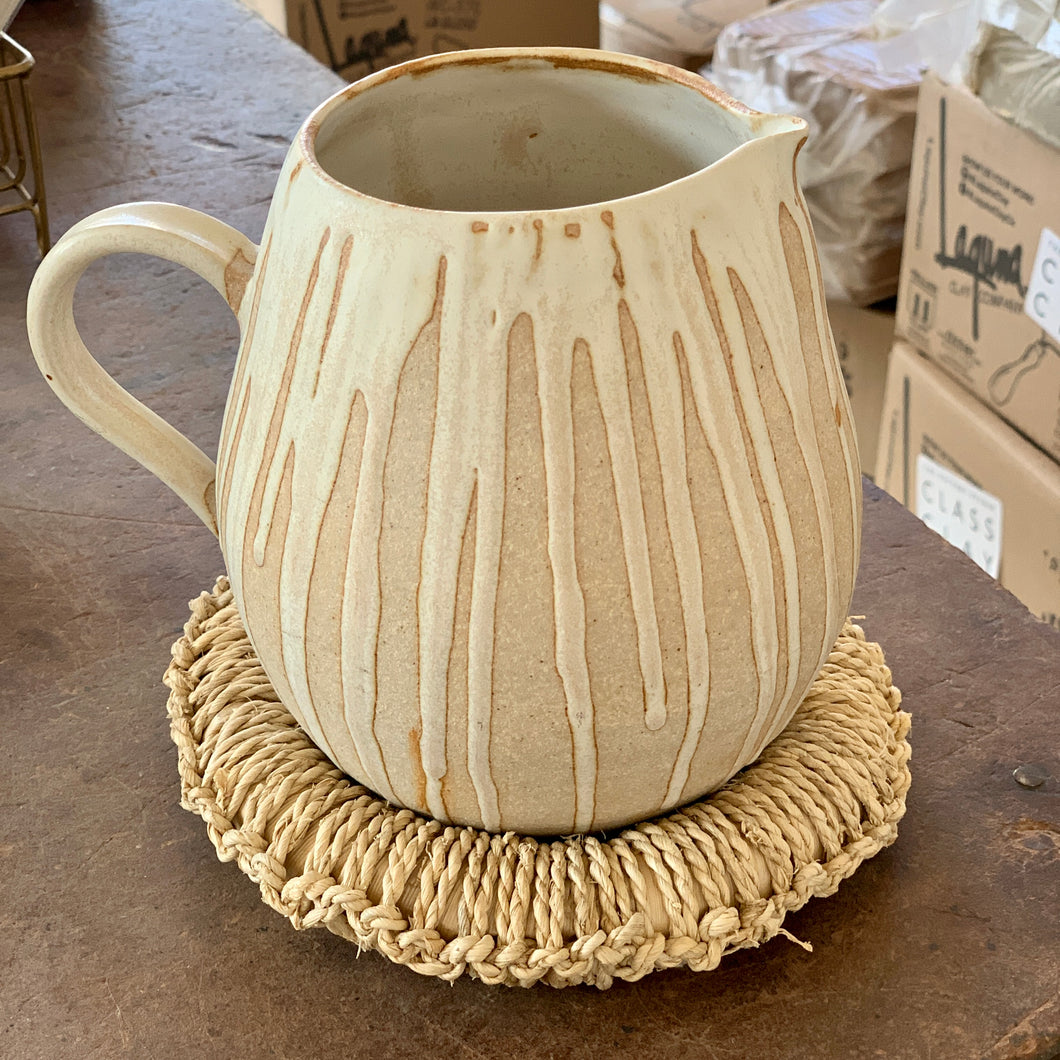 Textured Small Pitcher