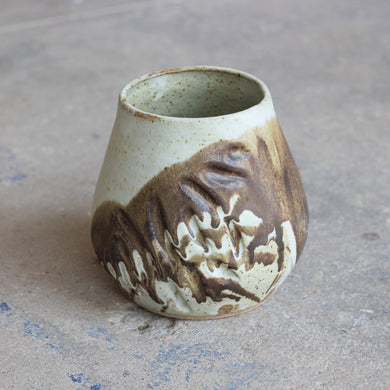 Carved Drip Vase