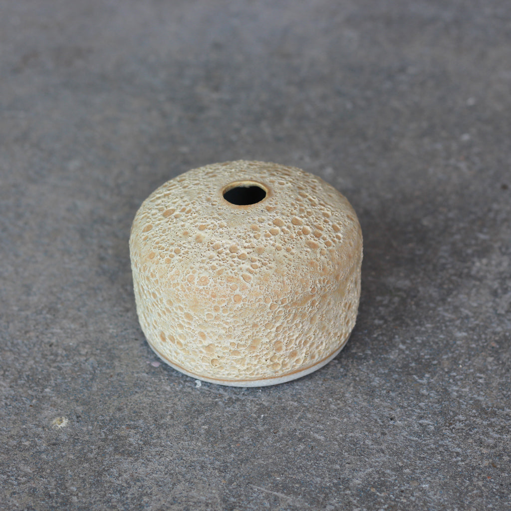 Cocoon Bud Vase in Lava