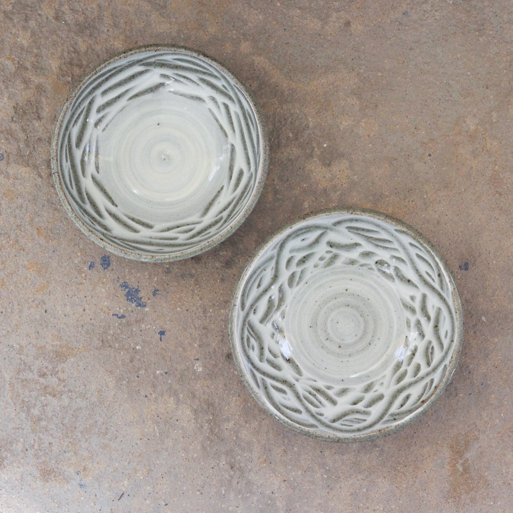 Pair of Slips Bowls